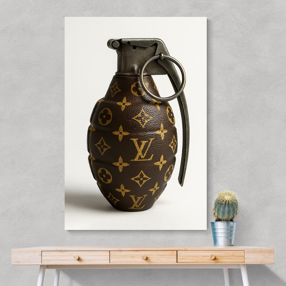 Louis Vuitton Fashion Inspired Grenade 1 Wall Art
